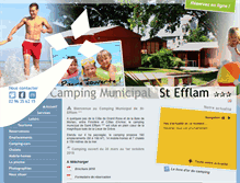 Tablet Screenshot of camping-municipal-bretagne.com
